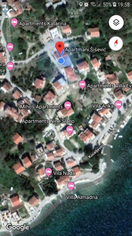 Apartments Sisevic - Comfort Apartments With Balconies And Sea View Слано Екстер'єр фото
